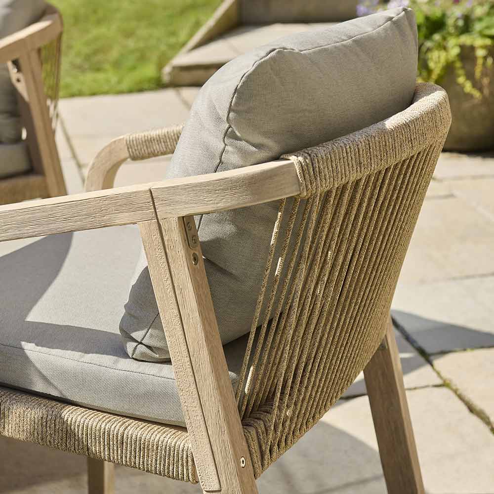 Kettler Cora 2 Seat Round Wooden Bistro Set